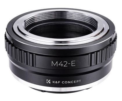 Akcesoria Foto K&F Concept Adapter bagnetowy - M42 / Sony E